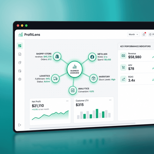 ProfitLens Dashboard